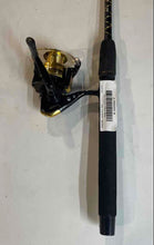Load image into Gallery viewer, Roddy Hunter H52 Black 6.5 Inch Spinning Reel And Fishing Rod
