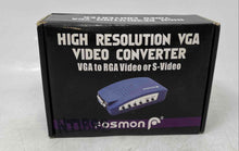 Load image into Gallery viewer, Fosmon High Resolution VGA To RCA Video Converter Not Tested
