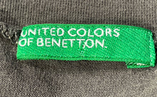 Load image into Gallery viewer, United Colors Of Benetton Mens Gray V-Neck Pullover T-Shirt Size Medium
