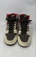 Load image into Gallery viewer, Nike Mens Dunk High SE Brown Beige Red Lace-Up Sneakers Shoes Size 8
