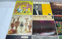Load image into Gallery viewer, Lot Of 9 Pcs Assorted Mixed Variety Of Classical LP Music Vinyl Records Albums
