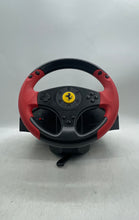 Load image into Gallery viewer, Thrustmaster Legend Edition Red Black Ferrari Racing Wheel For Sony PS3 Untested
