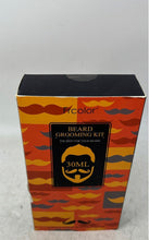 Load image into Gallery viewer, Frcolor Orange Mustache Pattern Personal Care Beard Grooming Kit 30ML
