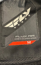 Load image into Gallery viewer, Fly Racing Mens Black Flux Air Mesh Full-Zip Motorcycle Jacket Size Medium
