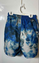 Load image into Gallery viewer, Air Jordan Boys Blue Tie-Dye Elastic Waist Drawstring Basketball Shorts Size M
