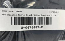 Load image into Gallery viewer, New Balance Mens 515 ML515RSC Black White Lace-Up Sneakers Shoes Size 9.5 4E
