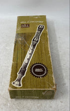 Load image into Gallery viewer, Gill Musical Instrument Black White Woodwinds Alto F Recorder Flute With Box
