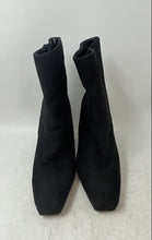 Load image into Gallery viewer, Anne Michelle Womens Black Side Zip Casual Block Heel Ankle Booties Size 38

