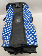 Load image into Gallery viewer, Unisex Multicolor CATA Martial Arts Travel Duffel Bag Zipper Detail
