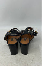 Load image into Gallery viewer, Jorge Bischoff Womens Brown And Black Leather Buckle Ankle Strap Sandal Size 6
