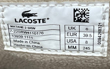 Load image into Gallery viewer, Lacoste Womens Matane 2 SRW Brown Leather Pull-On Ankle Winter Boots Size 8
