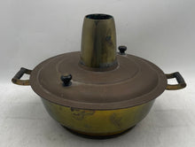 Load image into Gallery viewer, Vintage Kitchen Appliance Classic Brass Mongolian Hot Pot Water Warmer

