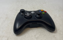 Load image into Gallery viewer, Microsoft Xbox 360 Black Wireless Video Game Handheld Controller
