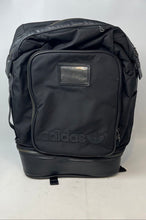 Load image into Gallery viewer, Adidas Unisex Black Padded Compartment Adjustable Strap Travel Backpack

