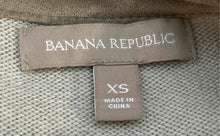 Load image into Gallery viewer, Banana Republic Womens Beige Long Sleeve Full-Zip Jacket Size XS
