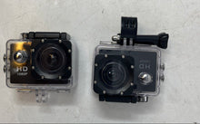Load image into Gallery viewer, 2-Pack HD 1080p Black Small Digital Cameras With Waterproof Case Not Tested
