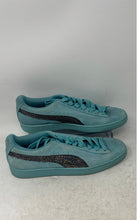 Load image into Gallery viewer, Puma Mens Suede Aurora 387842-01 Aqua Lace-Up Low Top Sneakers Shoes Size 5.5
