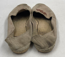 Load image into Gallery viewer, Authentic Tory Burch Womens Weston Beige Flat Espadrille Shoes Size 10 M Damaged
