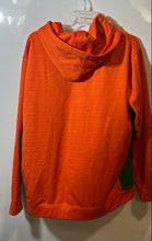 Load image into Gallery viewer, Stadium Athletics Mens Orange And Green Miami Hurricanes Pullover Hoodie Size XL
