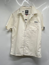 Load image into Gallery viewer, Ecko Unltd. Mens Chalk Short Sleeve Collared Button-Up Shirt Size Large
