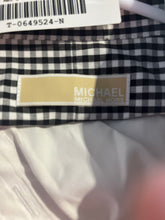 Load image into Gallery viewer, Michael Kors Mens White Long Sleeve Collared Button-Up Shirt Size X-Large
