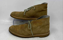 Load image into Gallery viewer, Clarks Originals Mens Beige Suede Lace-Up Ankle Chukka Boots Size 7.5M
