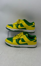 Load image into Gallery viewer, Nike Mens Dunk Low Retro DV0833-300 Yellow Green Sneaker Shoes Size 8.5
