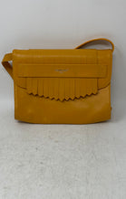 Load image into Gallery viewer, Pomikaki Womens Chiara Yellow Faux Leather Adjustable Strap Crossbody Bag

