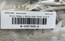 Load image into Gallery viewer, Asics Womens Gel Course Ace 1112A036 White Gray Lace-Up Sneakers Shoes Size 8
