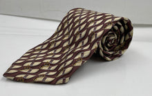 Load image into Gallery viewer, Valentino Mens Multicolor Printed Silk Keeper Loop Adjustable Designer Tie
