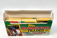 Load image into Gallery viewer, Topps Baseball Trading Cards Set 1990 Traded Series Paper Pre-Owned Incomplete
