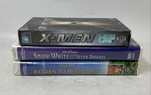 Load image into Gallery viewer, Lot Of 3 Pcs Walt Disney And Marvel Mixed Variety VHS Movie Tapes

