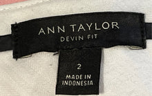 Load image into Gallery viewer, Ann Taylor Womens Pink Straight Leg Pockets Trouser Pants Size 2
