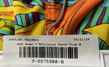 Load image into Gallery viewer, 2b Bebe Womens Multicolor Tropical Print Wide Leg Trouser Pants Size M
