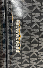 Load image into Gallery viewer, Michael Kors Womens Black Monogram Leather Adjustable Belt Bag &amp; Fanny Pack
