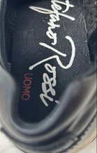 Load image into Gallery viewer, Stefano Rossi Mens Black Leather Low Top Lace-Up Sneaker Shoes Size 9
