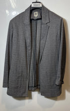 Load image into Gallery viewer, Anne Klein Womens Gray Long Sleeve Notched Lapel Open Front Blazer Size XL

