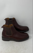 Load image into Gallery viewer, Madden NYC Mens Muse Brown Round Toe Side-Zip Ankle Chelsea Boots Size 11
