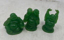 Load image into Gallery viewer, Lot Of 11 Pcs Mixed Variety Multicolor Decorative Laughing Buddha Mini Figurines
