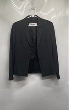 Load image into Gallery viewer, Express Design Studio Womens Gray Long Sleeve Pockets Two-Button Blazer Size 6

