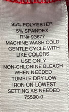 Load image into Gallery viewer, Liz Claiborne Womens Red Heart Print Sleeveless Neck Tie Blouse Top Size XS
