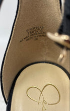 Load image into Gallery viewer, Jessica Simpson Womens Kotteas Black Buckle Block Heel Ankle Strap Sandal Sz 7M
