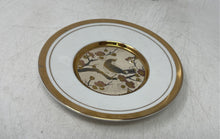 Load image into Gallery viewer, Chokin Bird And Floral Motif 24KT Gold Collectible Decorative Collector Plate
