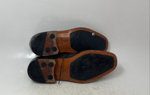 Load image into Gallery viewer, Cole Haan Mens Brown Black Leather Lace-Up Derby Dress Shoes Size 7.5M
