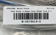 Load image into Gallery viewer, Hoka One One Womens Bondi 9 Gray Lace-Up Sneaker Shoes Size 8.5B
