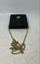 Load image into Gallery viewer, Womens Black Leather Quilted Link Chain Strap Flap Over Crossbody Bag
