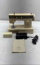 Load image into Gallery viewer, Singer Merritt 1802 Ivory Electric Household Sewing Machine With Case Not Tested
