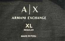 Load image into Gallery viewer, Armani Exchange Mens Black &amp; White Printed Regular Fit T-Shirt Size XL
