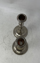 Load image into Gallery viewer, Set Of 2 Pcs Silver-Tone Baluster-Style Home Decorative Candlestick Holders
