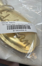 Load image into Gallery viewer, Sam Edelman Womens Clarra Gold Tone Leather Flat Strappy Sandals Size 5M
